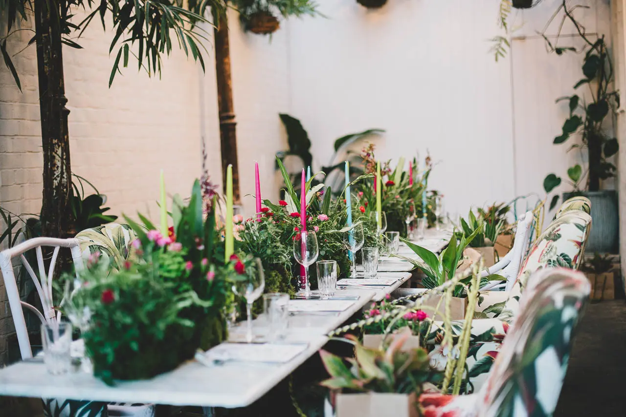 Tropical influenced dinner at Bourne & Hollingsworth 6
