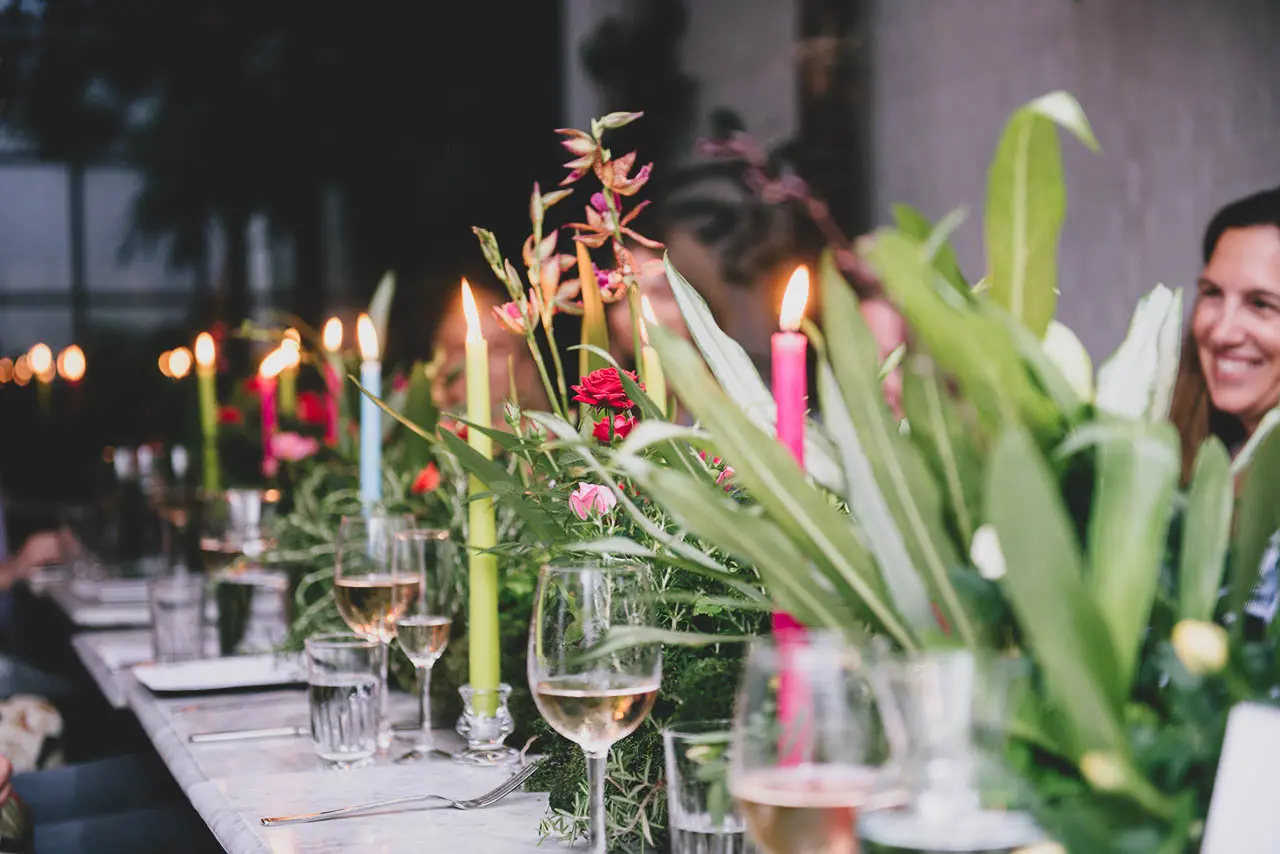 Tropical influenced dinner at Bourne & Hollingsworth 8