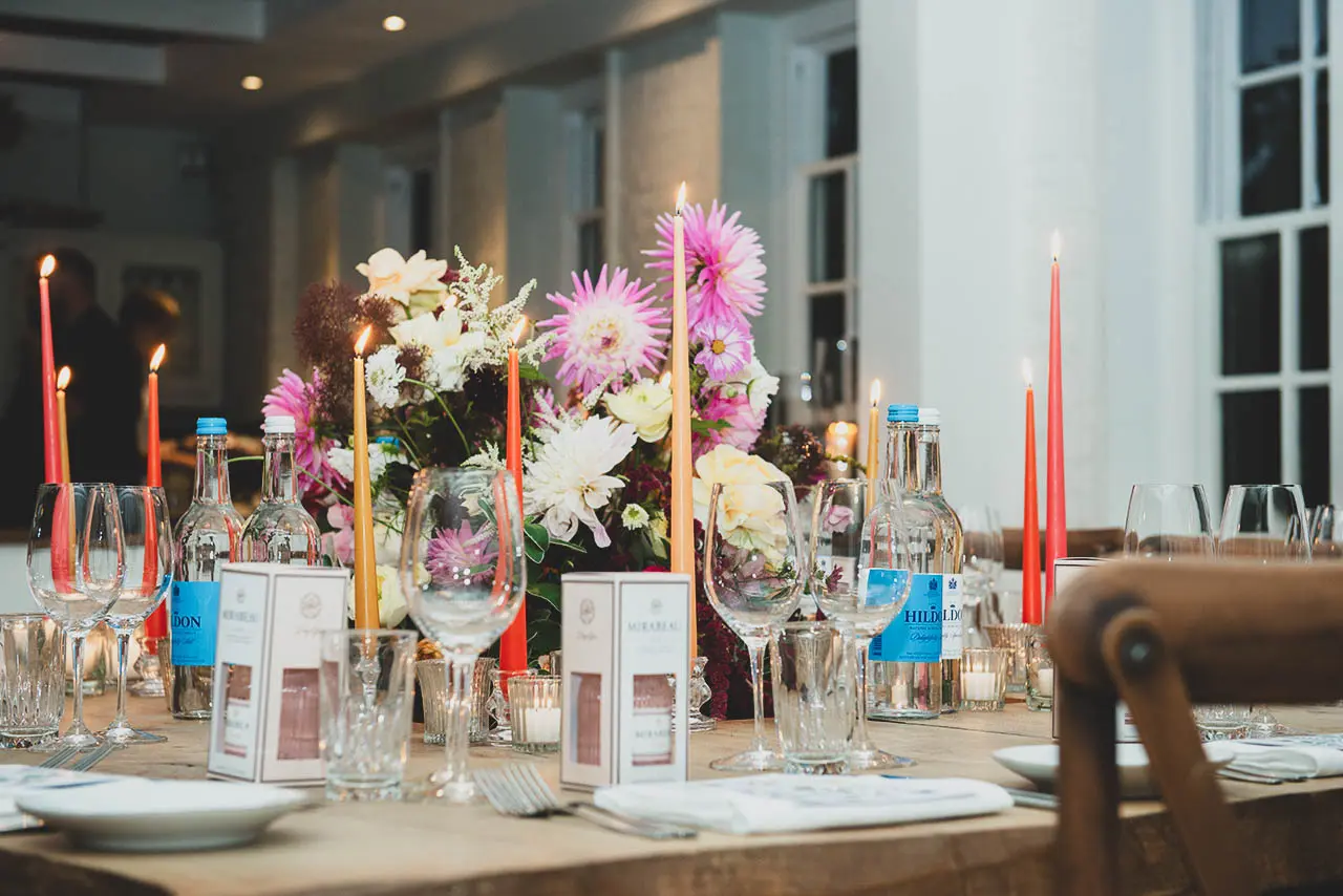 Event Space Launch Dinner with Bourne & Hollingsworth with Mirabeau wine 11