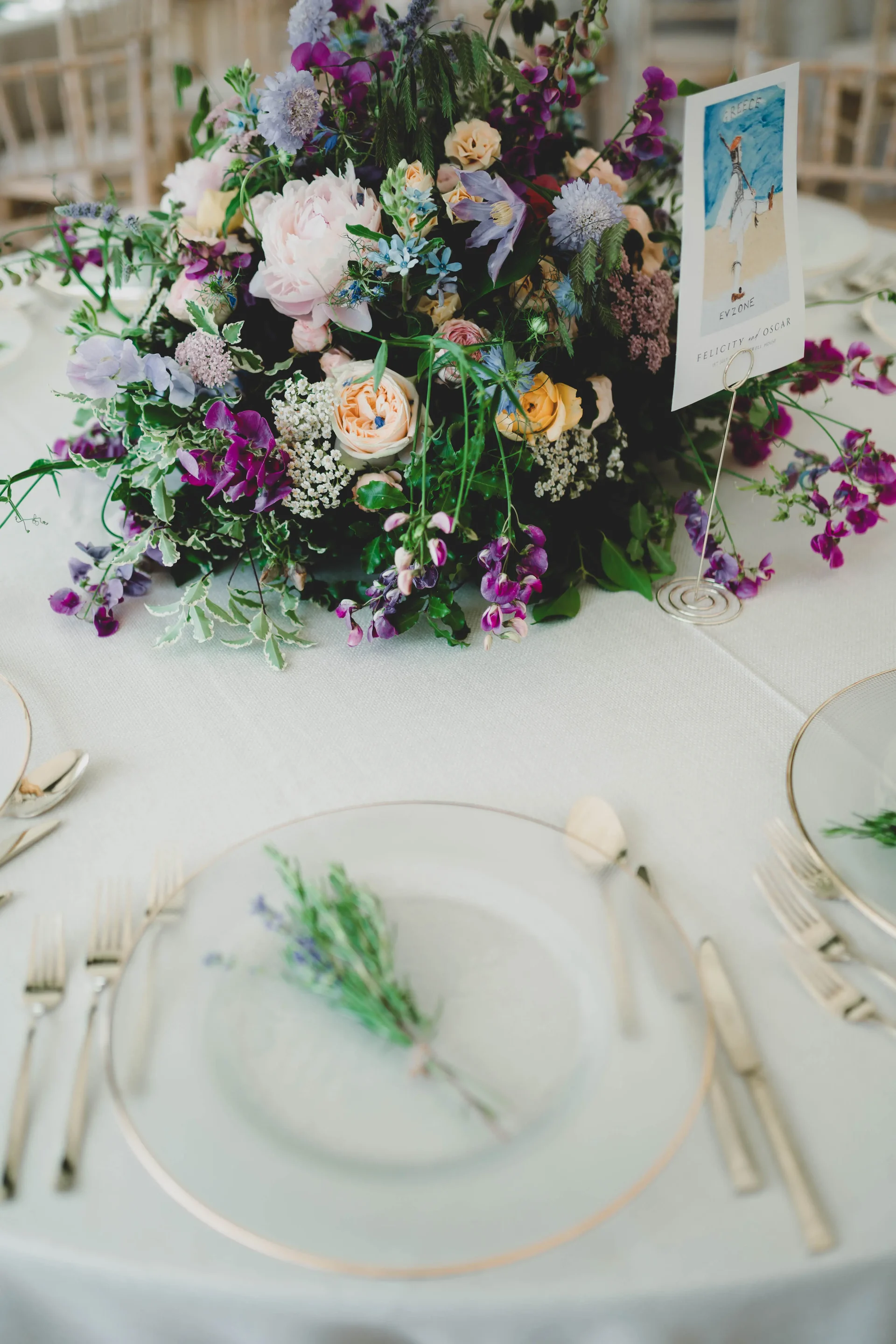 Whimsical English garden wedding 2