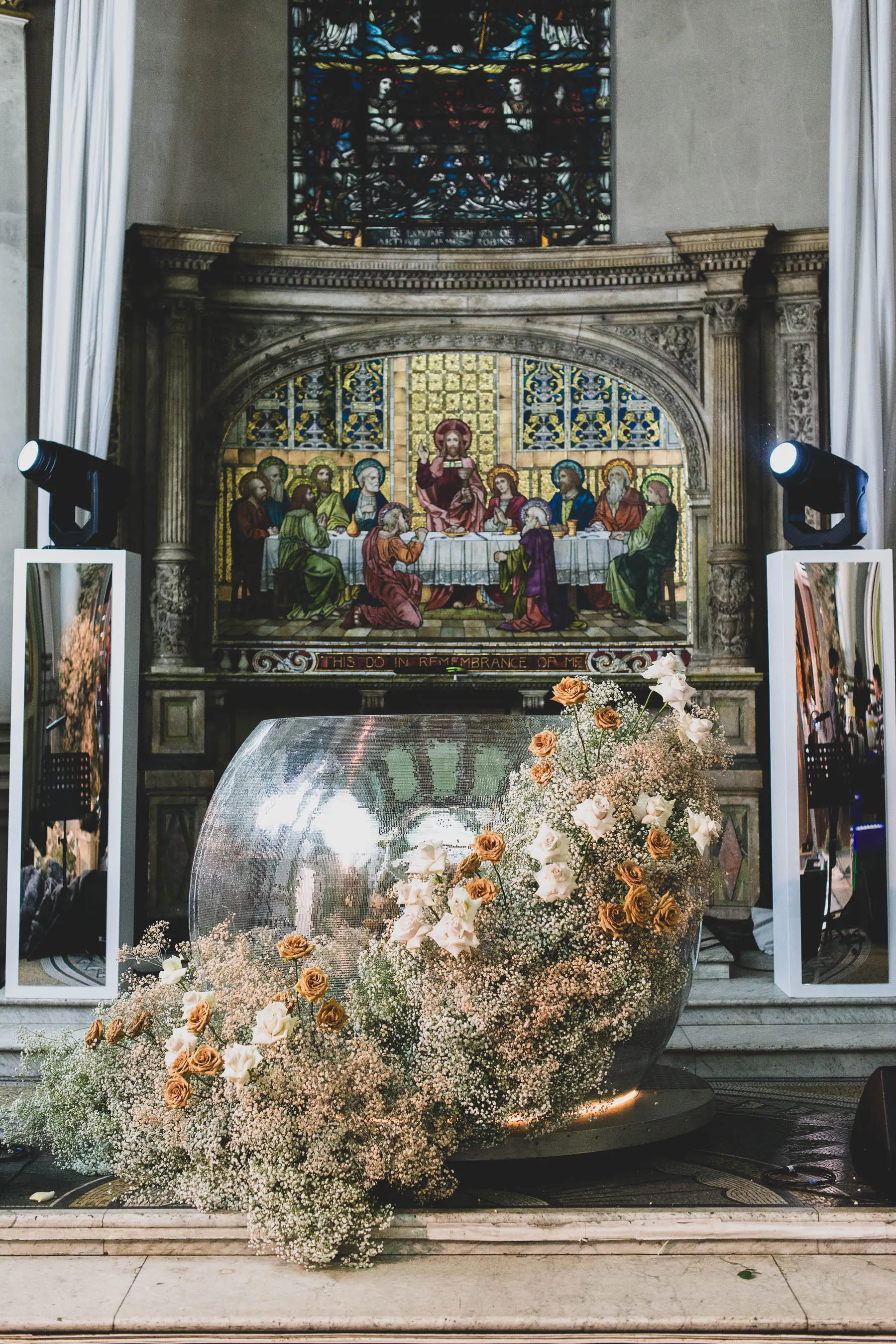 Old School Glamour Engagement Party at One Marylebone with Fiona Leahy Designs 1