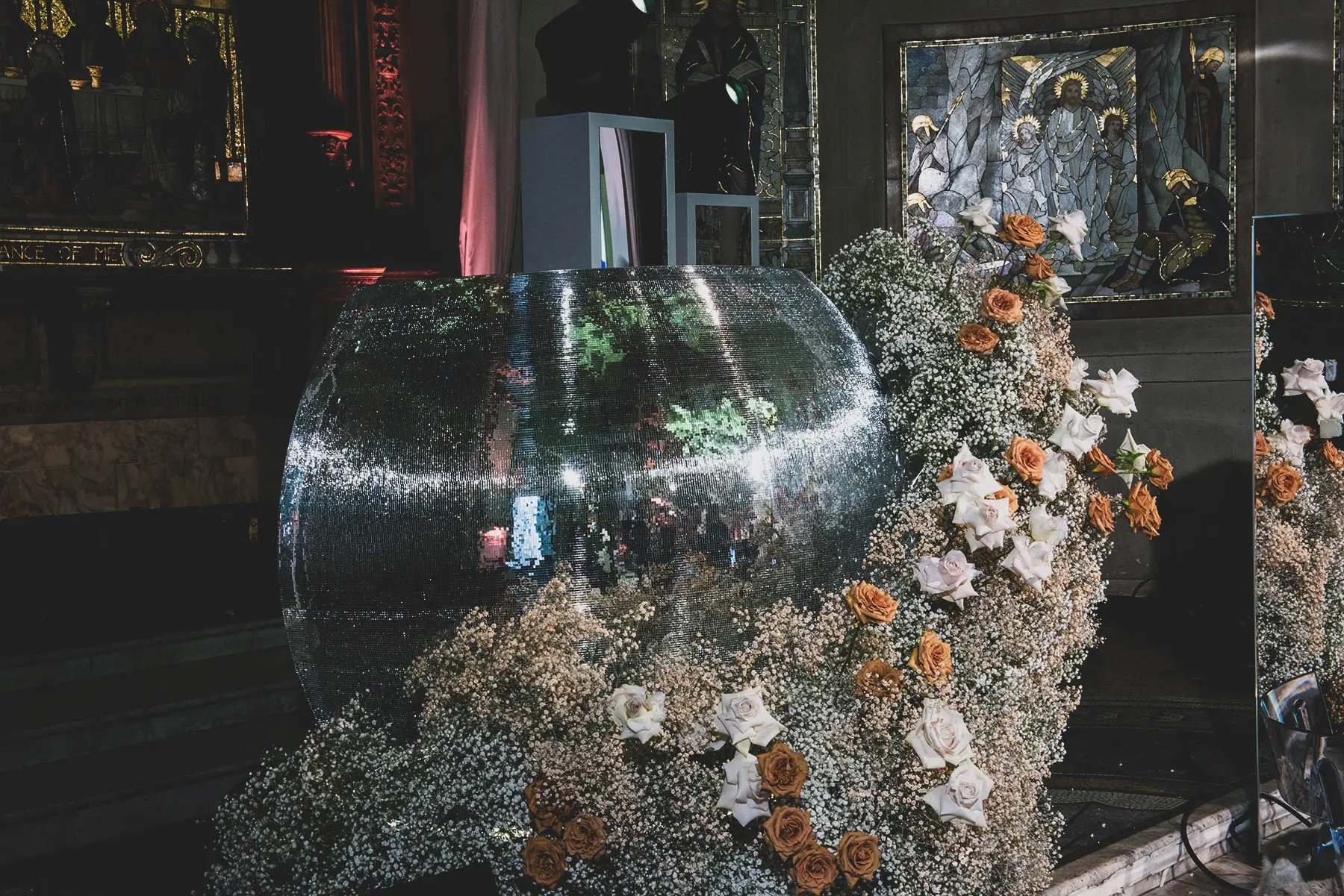 Old School Glamour Engagement Party at One Marylebone with Fiona Leahy Designs 2