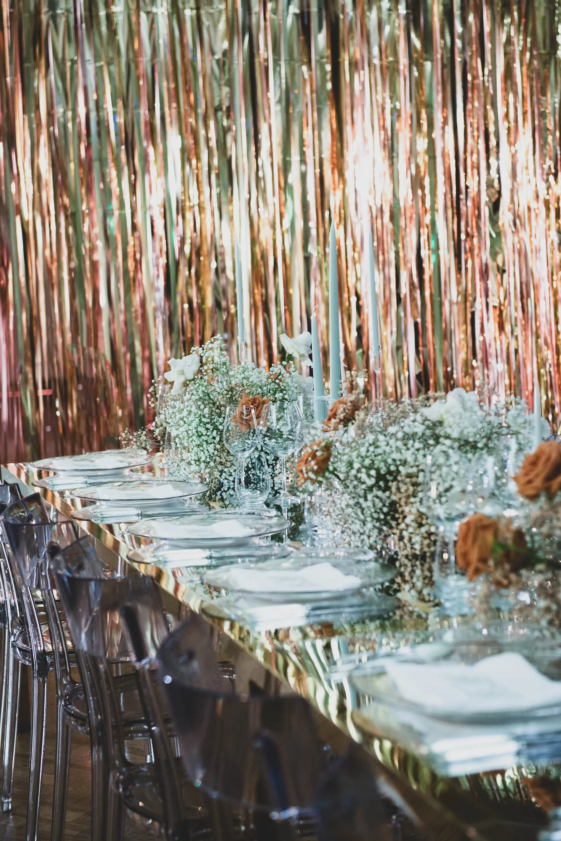 Old School Glamour Engagement Party at One Marylebone with Fiona Leahy Designs 5