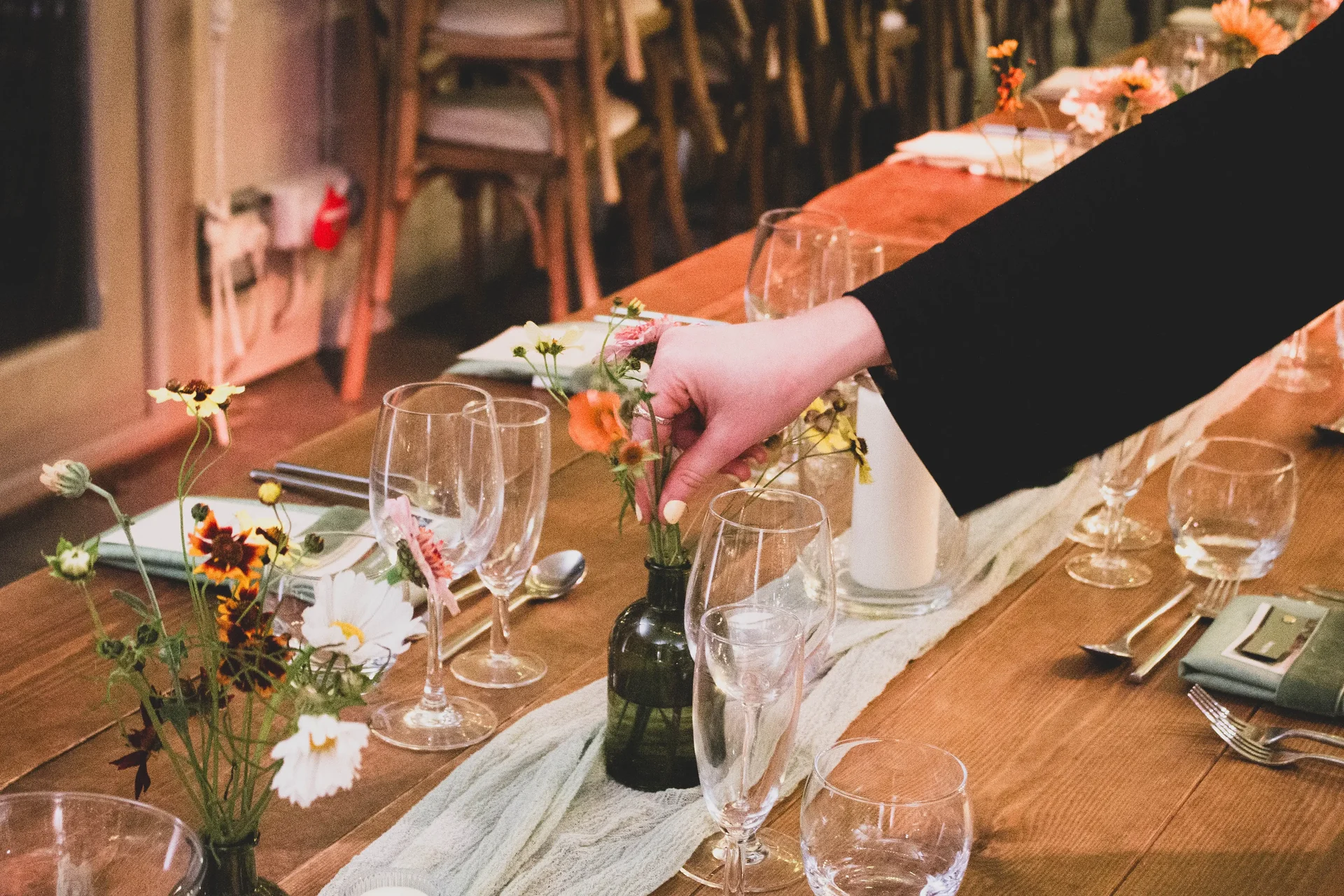Autumnal wedding at Trevenna barns 8