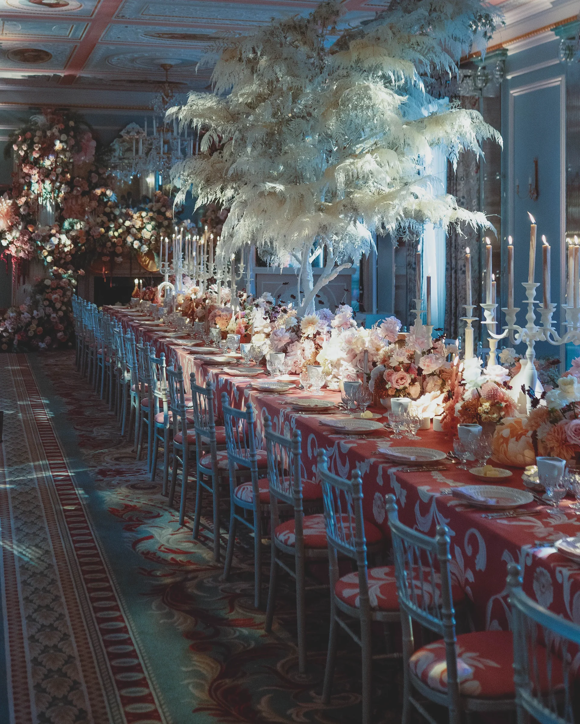 Plaster moldings inspired end of summer luncheon with the Lanesborough Hotel and Ruth Kaye Designs 1