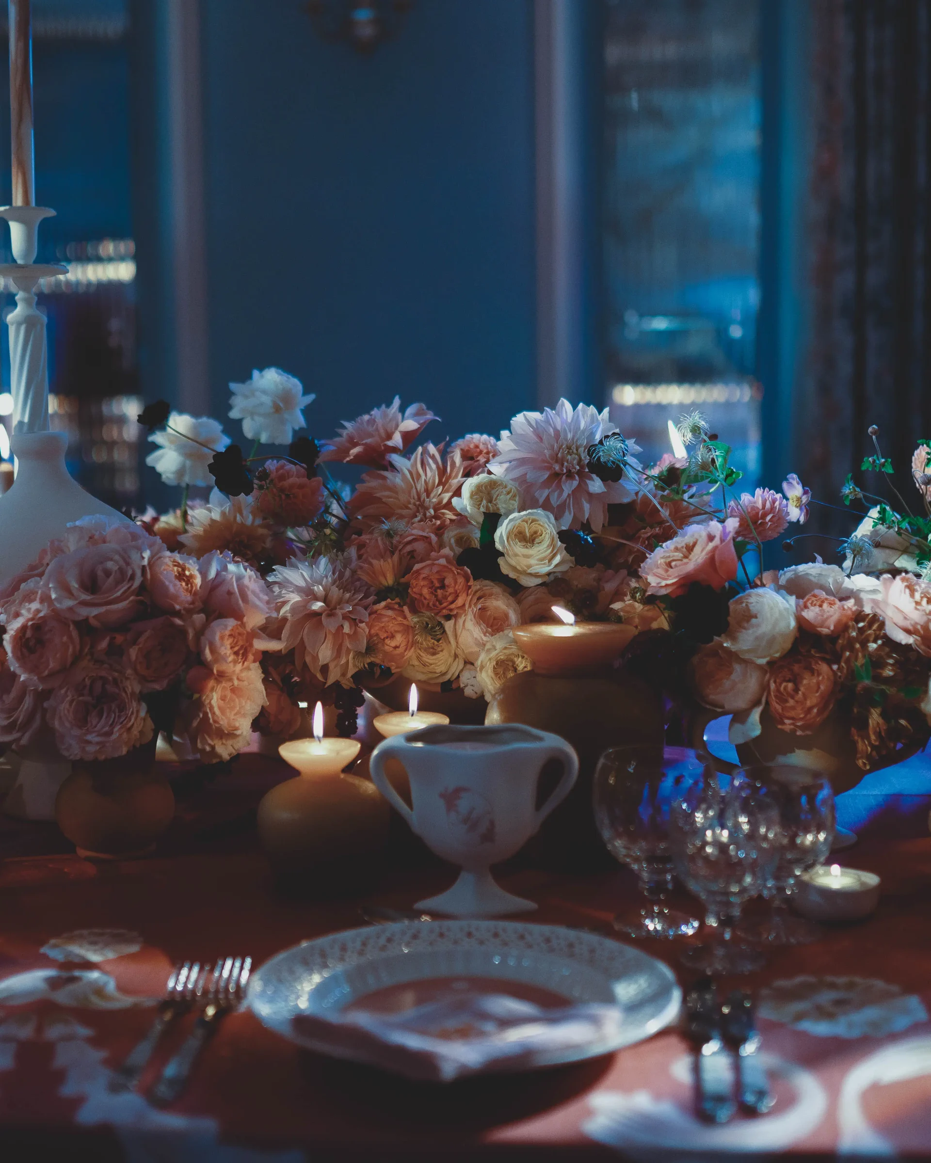 Plaster moldings inspired end of summer luncheon with the Lanesborough Hotel and Ruth Kaye Designs 10