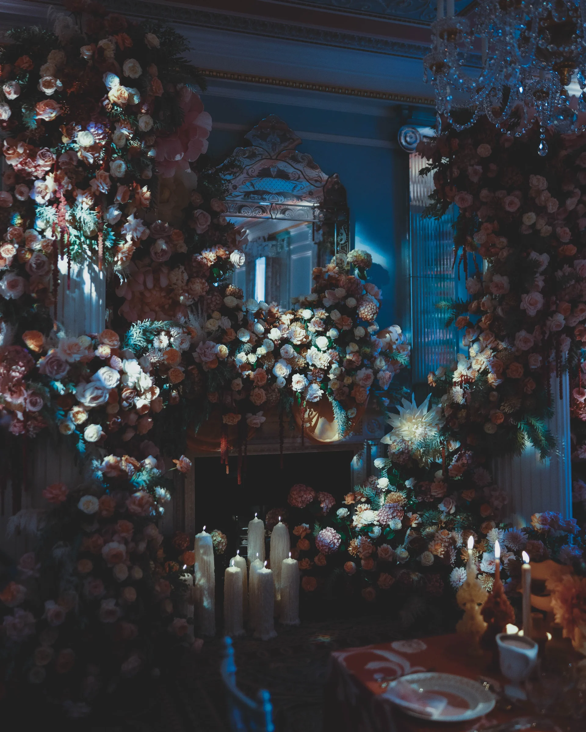 Plaster moldings inspired end of summer luncheon with the Lanesborough Hotel and Ruth Kaye Designs 11