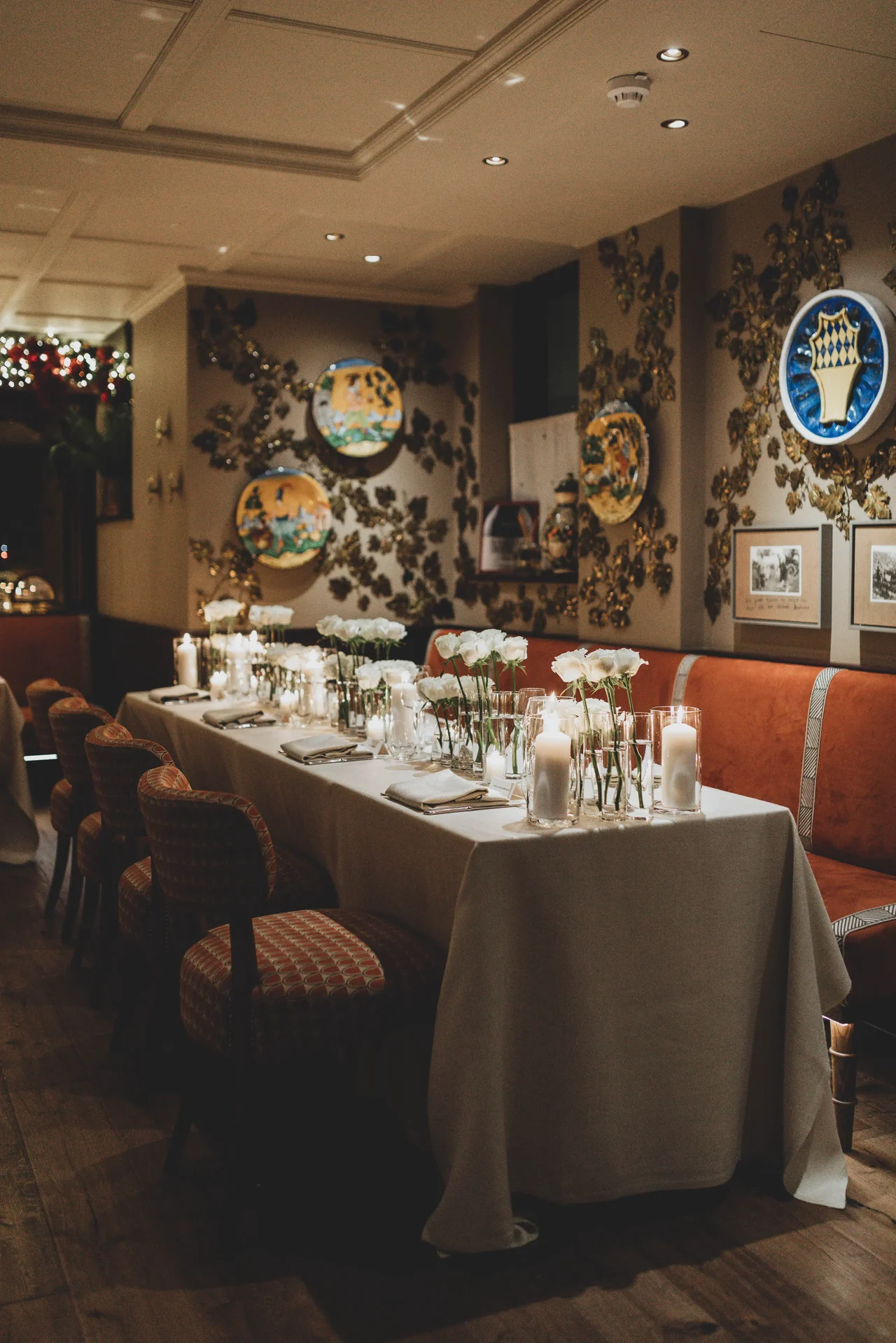 A luxe, minimal and intimate Dinner for Prada
