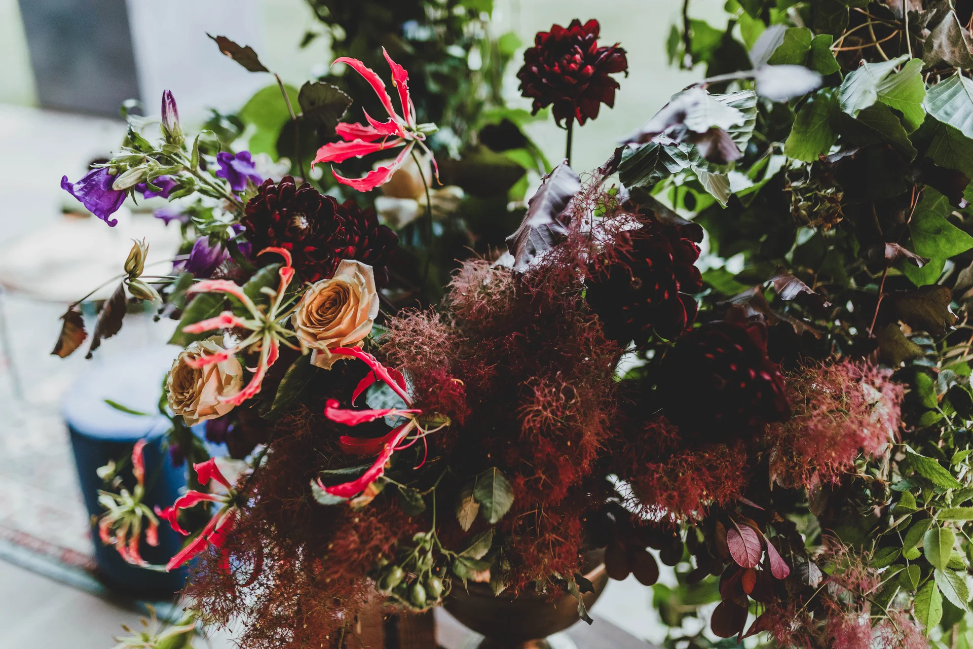 Enchanted and surreal woodland dinner with Moriarty Events at the V&A 2