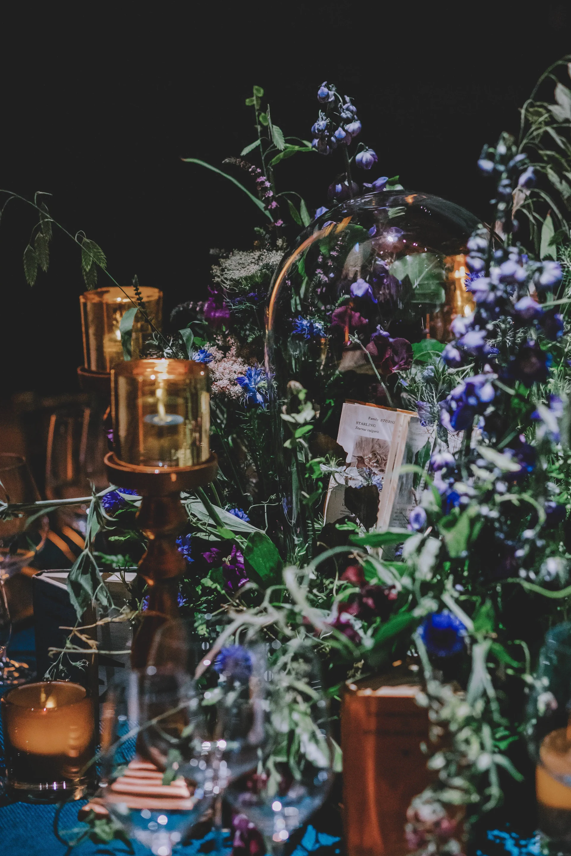 Enchanted and surreal woodland dinner with Moriarty Events at the V&A 4