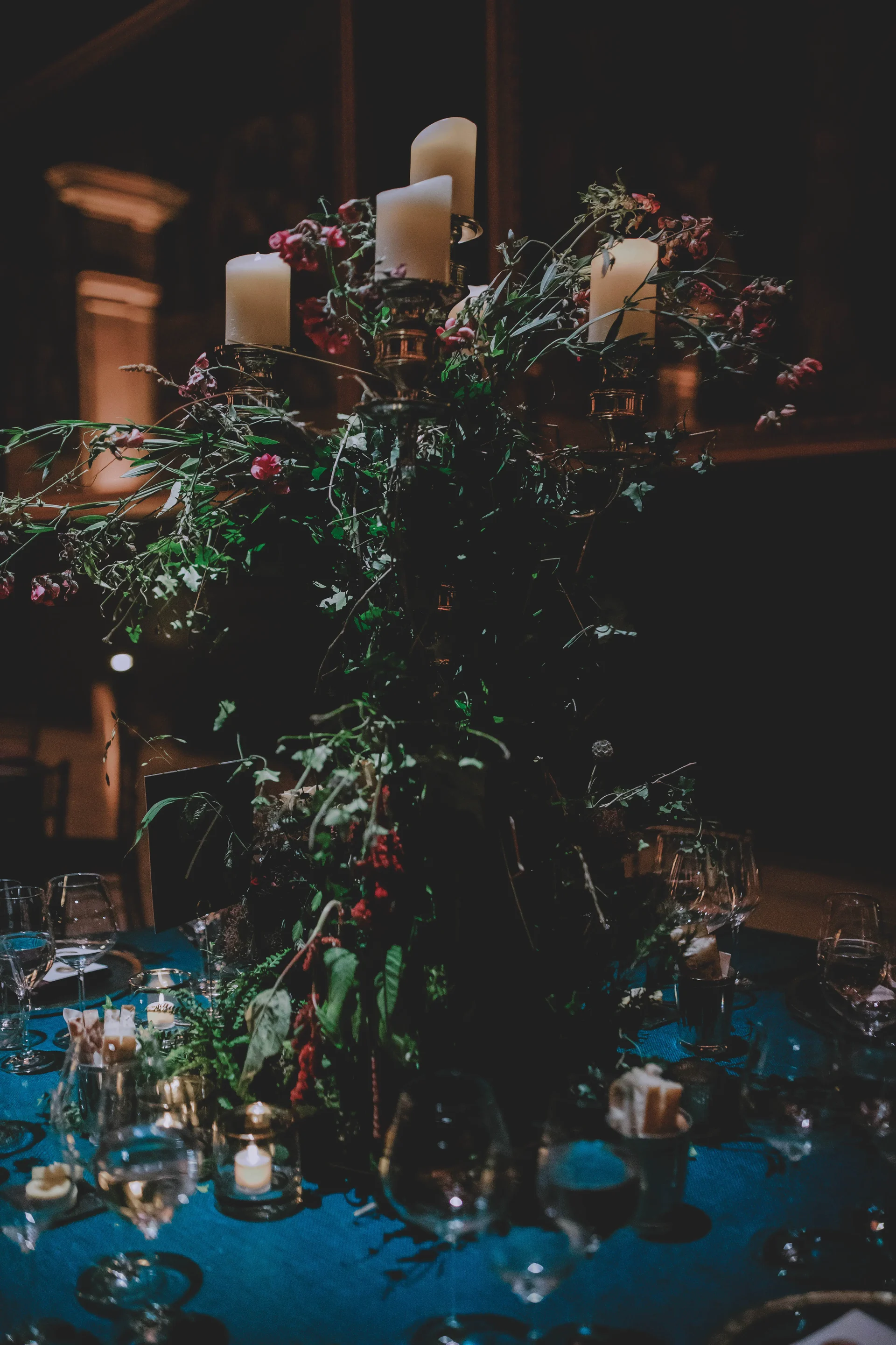 Enchanted and surreal woodland dinner with Moriarty Events at the V&A 6