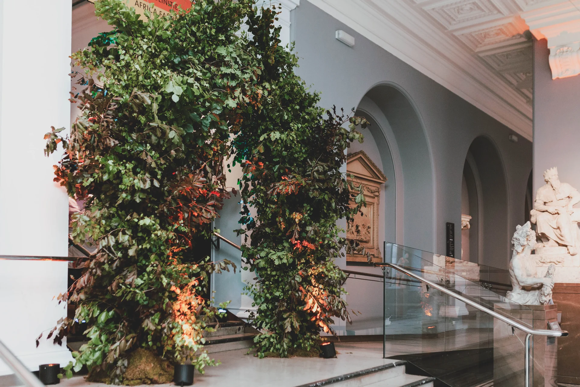 Enchanted and surreal woodland dinner with Moriarty Events at the V&A 11