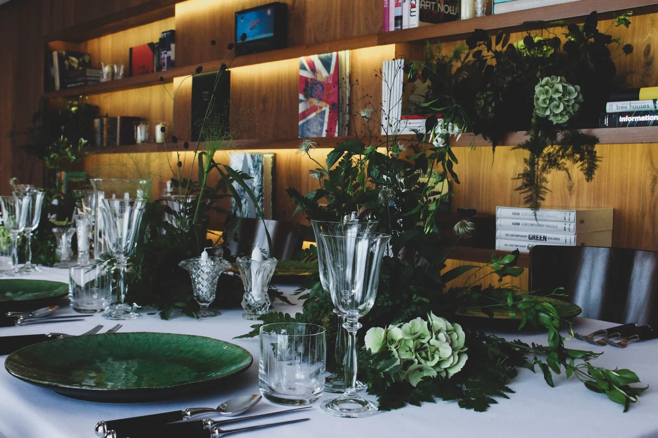 Woodland Ikebana influenced lunch at The Edition Hotel to celebrate Women in Business