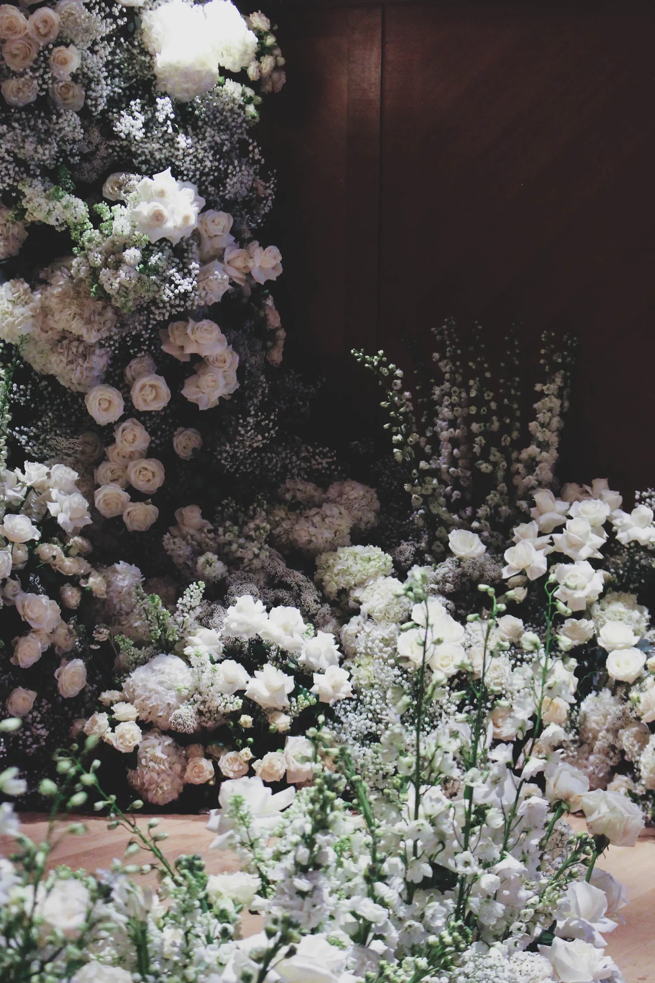 Wedding in the clouds at The Connaught Hotel with Natalie Hewitt Designs