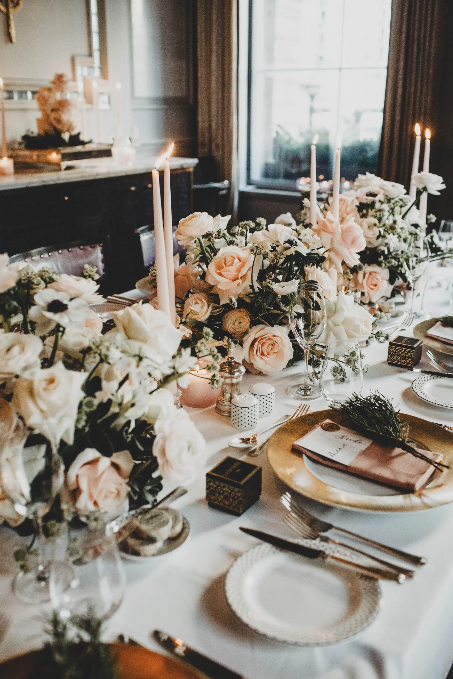 Intimate and romantic winter wedding at The Langham 4