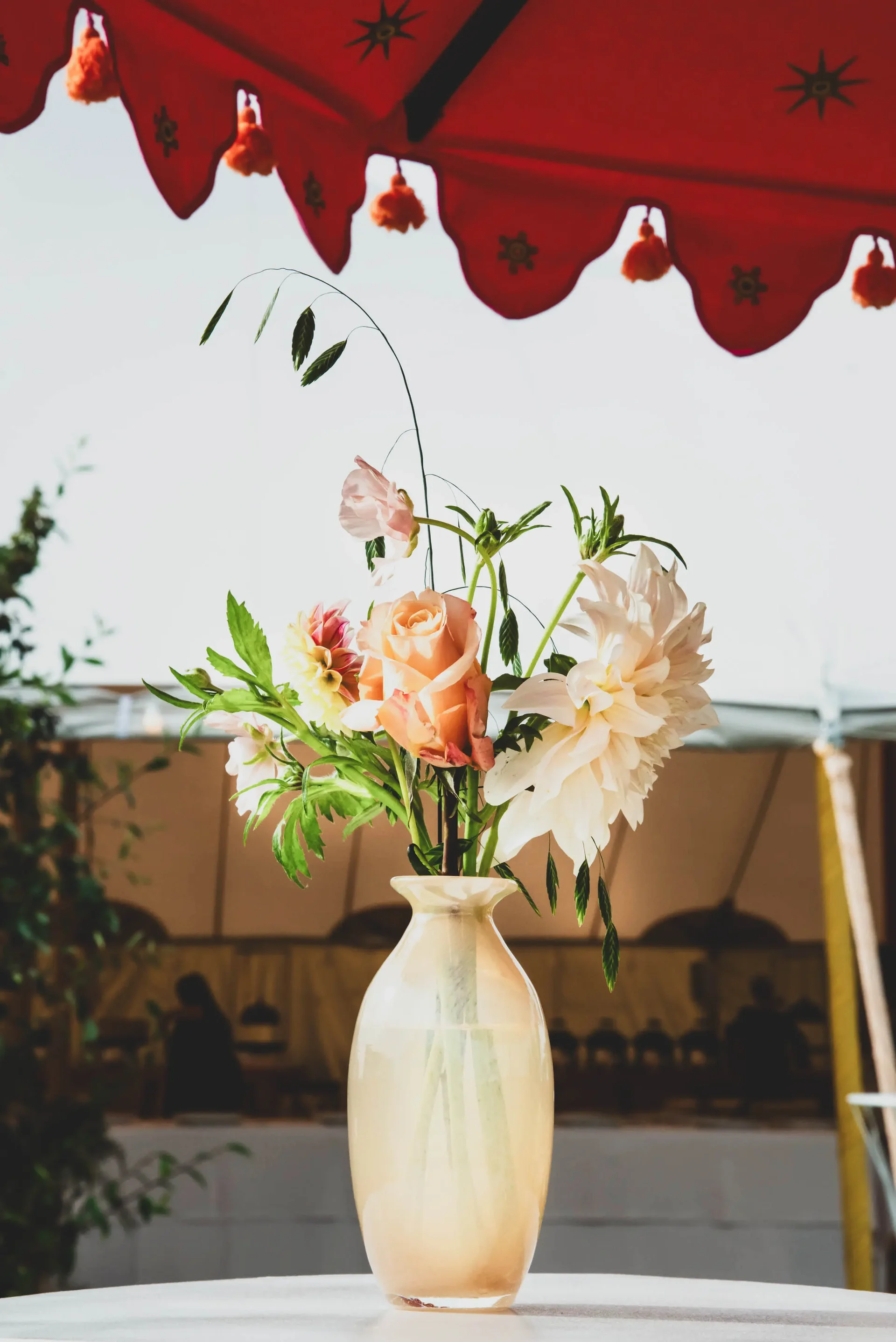 Wedding celebrations with Sarah Haywood Wedding Designs at a private home 3