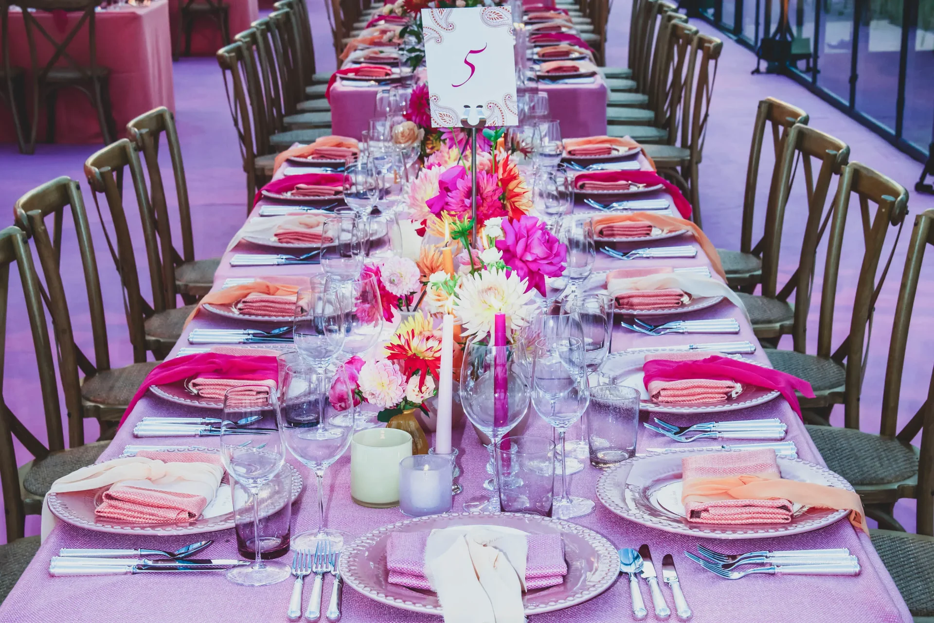 Wedding celebrations with Sarah Haywood Wedding Designs at a private home 11