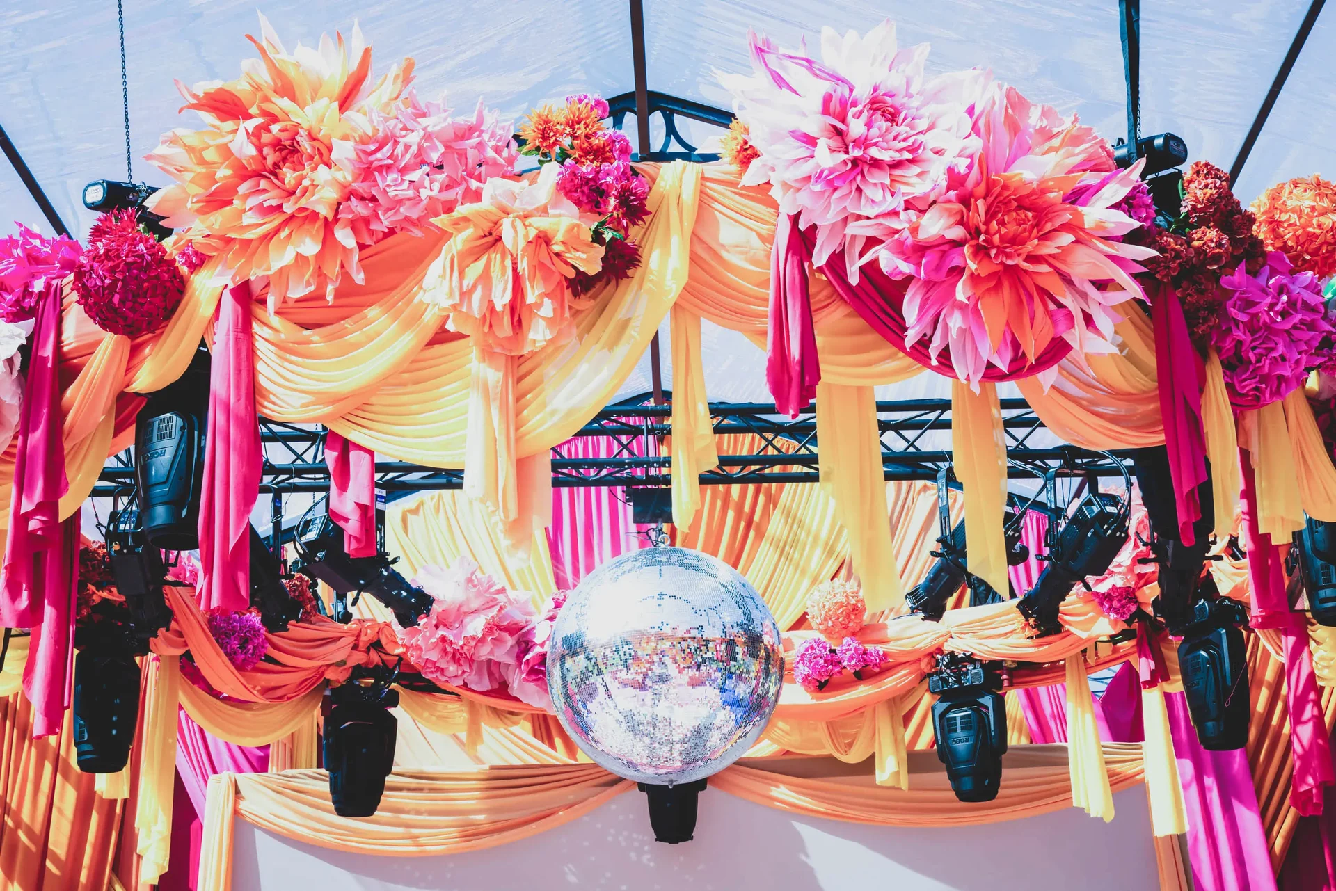 Wedding celebrations with Sarah Haywood Wedding Designs at a private home 19