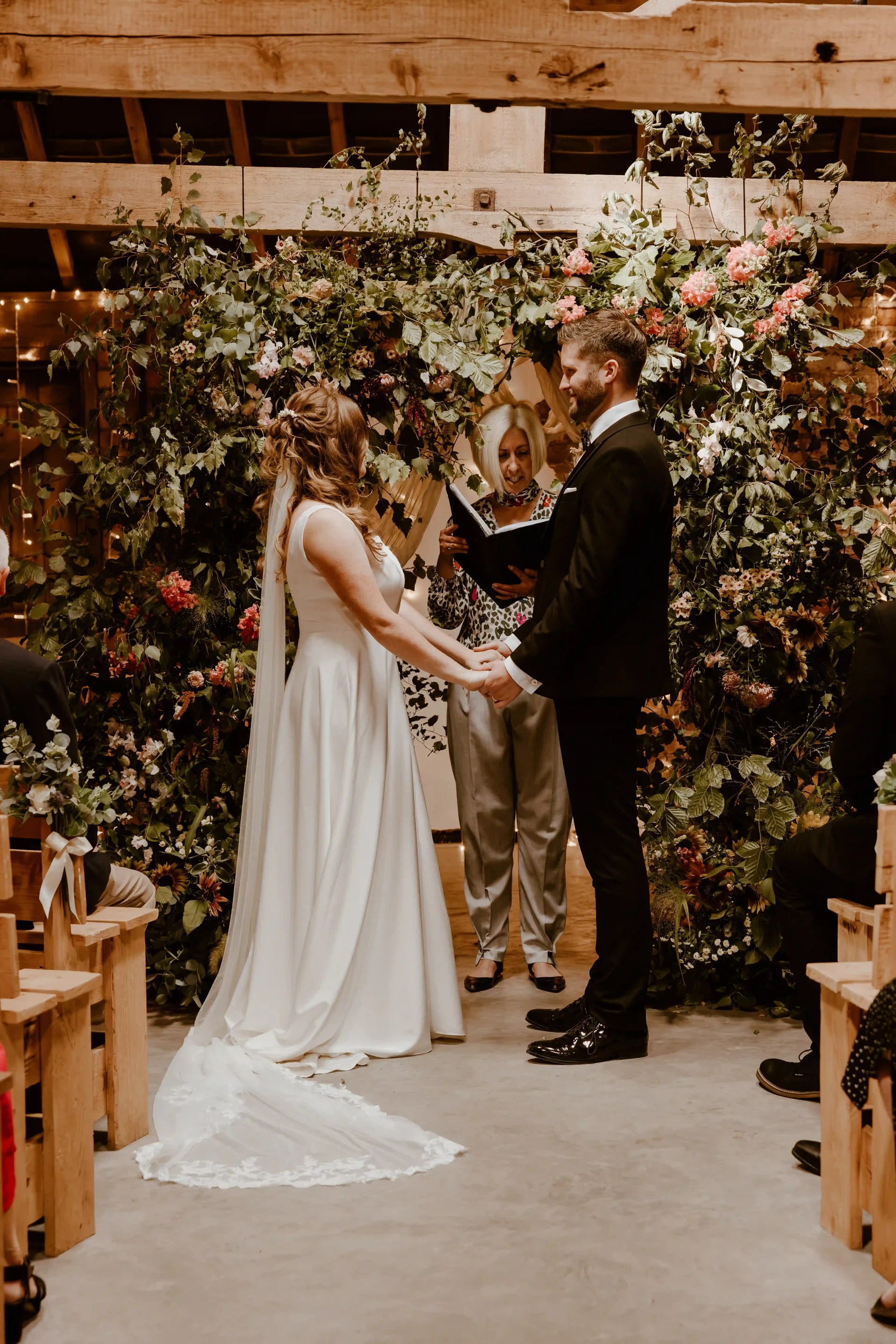 Summer wedding at Woolas Barn 8