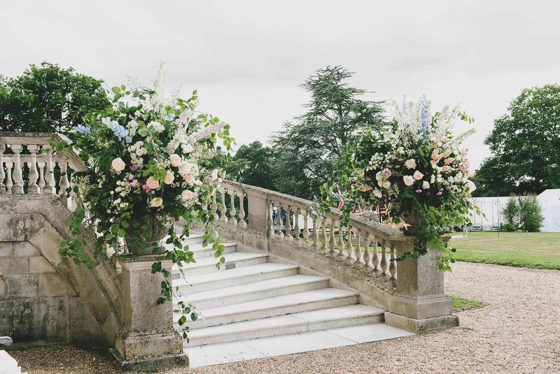 English garden weddings at Wrotham Park with Tony Page Events 14